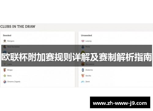 欧联杯附加赛规则详解及赛制解析指南