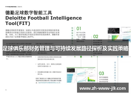 足球俱乐部财务管理与可持续发展路径探析及实践策略